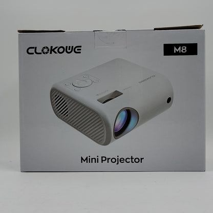 New Clokowe M8 Mini Projector X0047Z8O5D