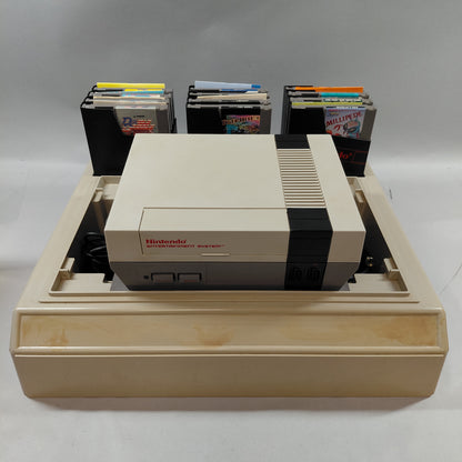 Nintendo Entertainment System NES NES-001 Gray W/13 Games