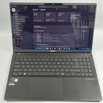 Asus Vivobook S15 Q5507Q 15.6" Snapdragon X Plus 3.2GHz 16GB RAM 500GB SSD