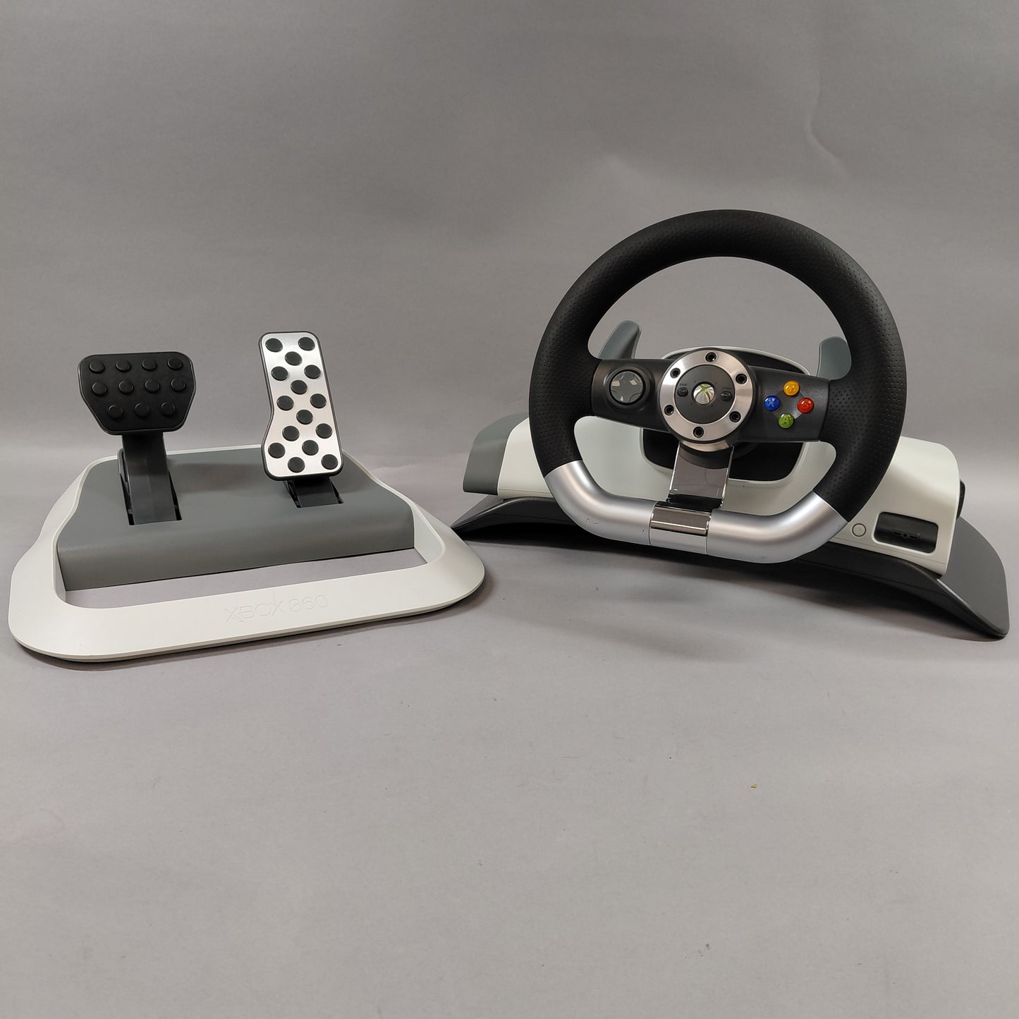 Microsoft Xbox 360 Wired Speed Wheel White WRW02