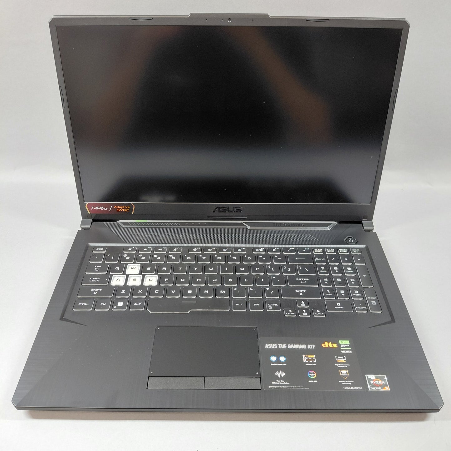 Asus TUF A17 G834 17.3" ryzen 5 7535HS 3.3GHz 8GB RAM 512GB SSD GeForce RTX 2050