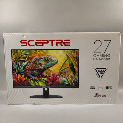 New Sceptre 27" E275W-FW100 FHD FHD 100Hz Gaming Monitor