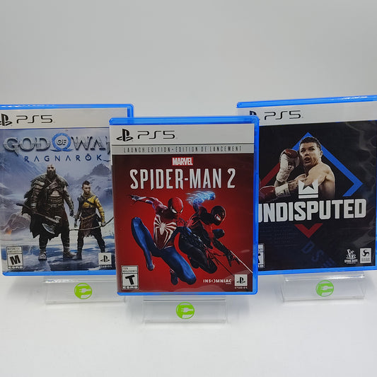 Lot of 3 Sony PlayStation 5 PS5 Games