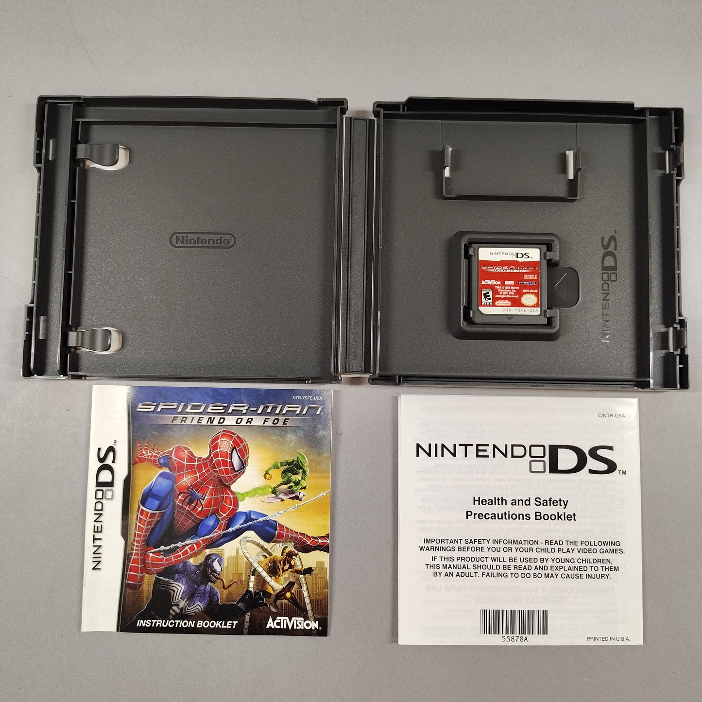 Nintendo DS Lite Handheld Game Console USG-001 (Bad Hinges)