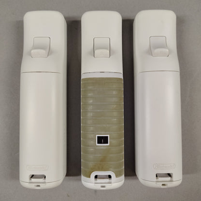 Lot of 3 Nintendo Wii Controller W/Nunchuks