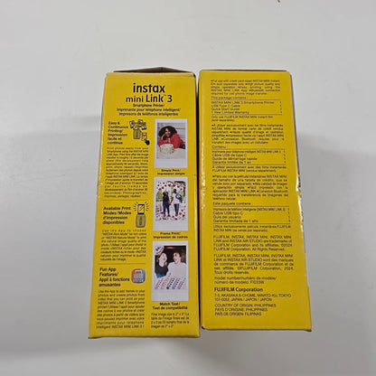 New Instax mini Link 3 Smartphone Printer