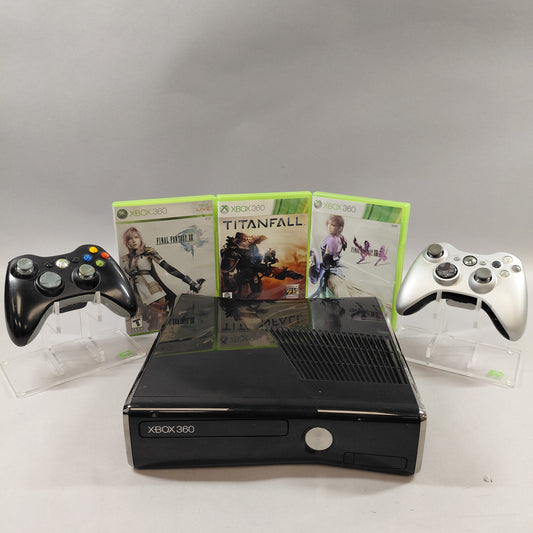 Microsoft Xbox 360 S 250GB Console Gaming System Black 1439
