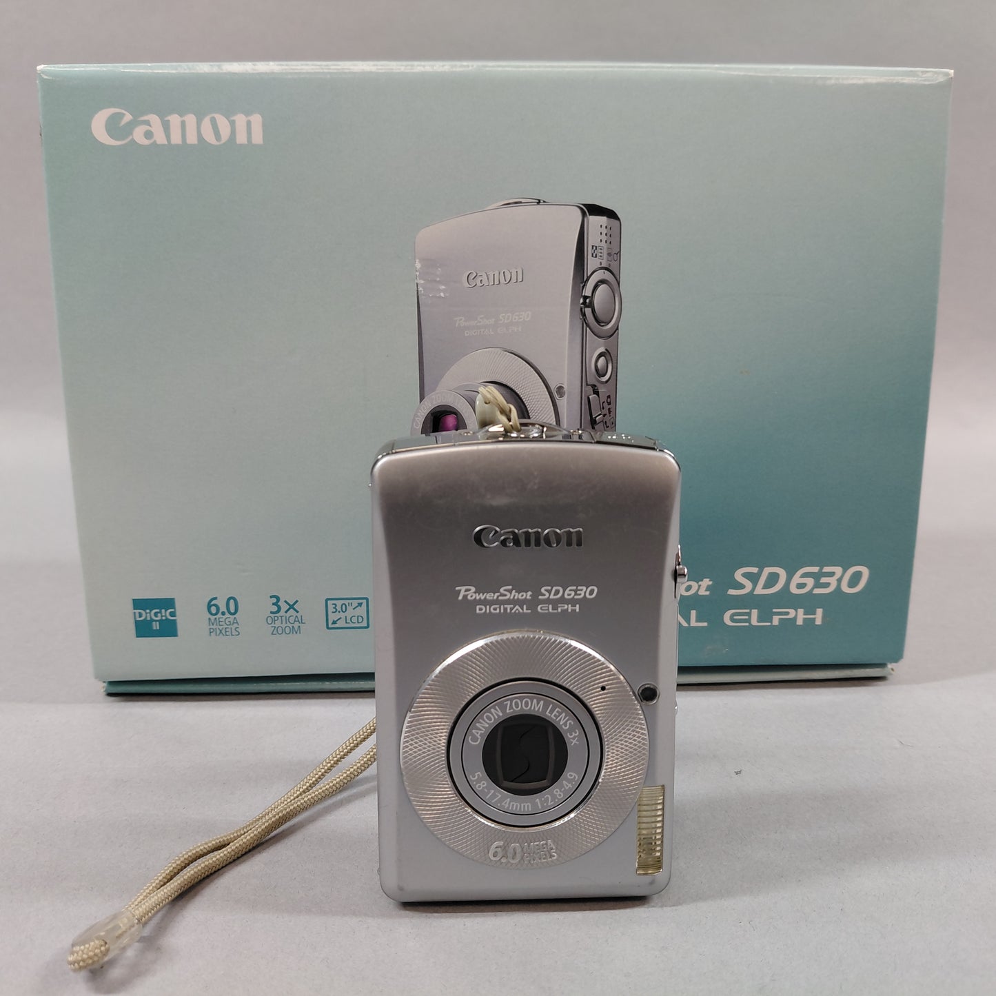 Canon PowerShot SD630 6.0MP Digital Point-And-Shoot Camera