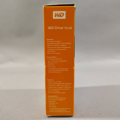 New Western Digital WD SSD PLUS 5TB
