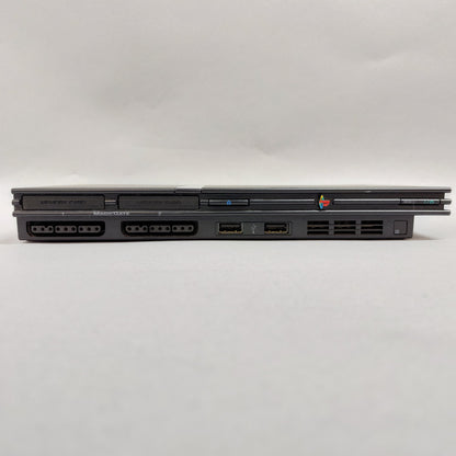 Sony PlayStation 2 Slim PS2 8MB Black Console Gaming System SCPH-70012