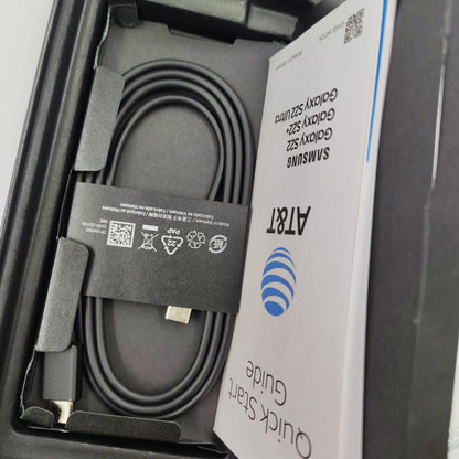 New Open Box AT&T Samsung Galaxy S22 Plus 128GB SM-S906U Absolute Black