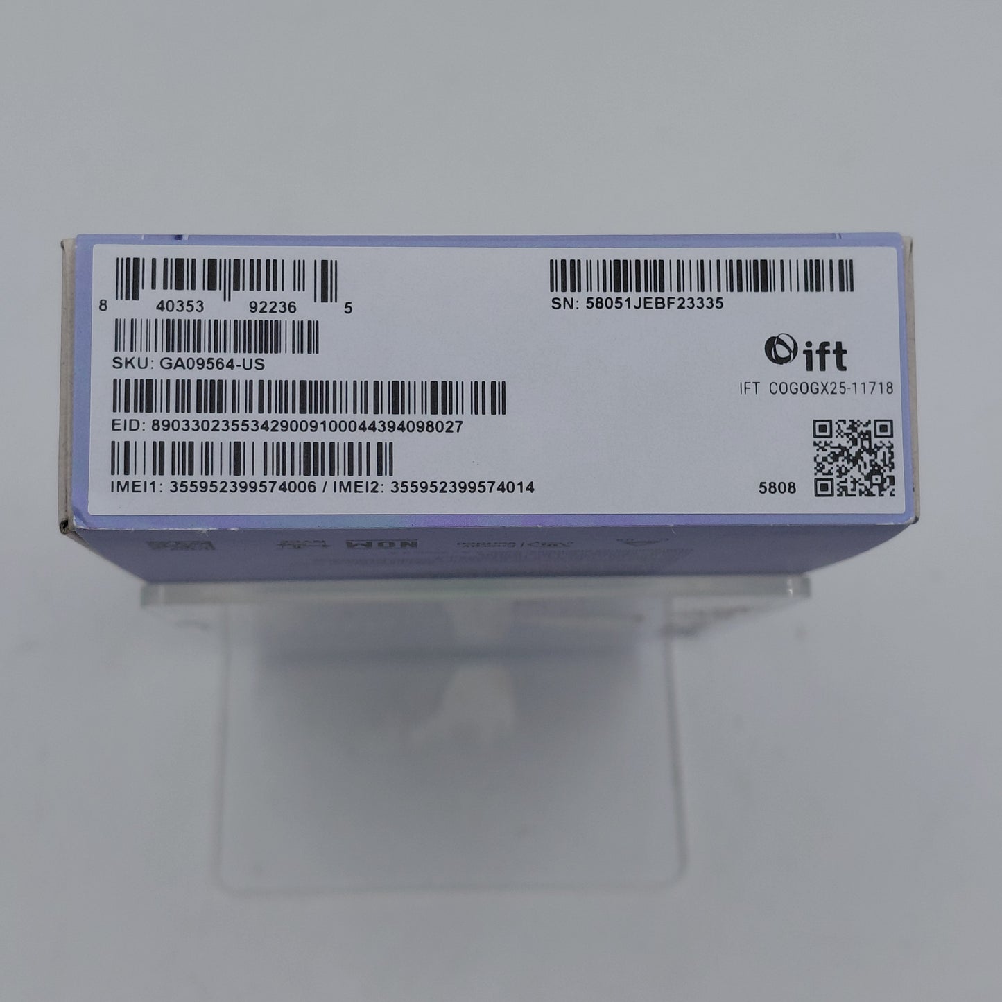 New Factory Unlocked Google pixel 9a 128GB iris GXQ96