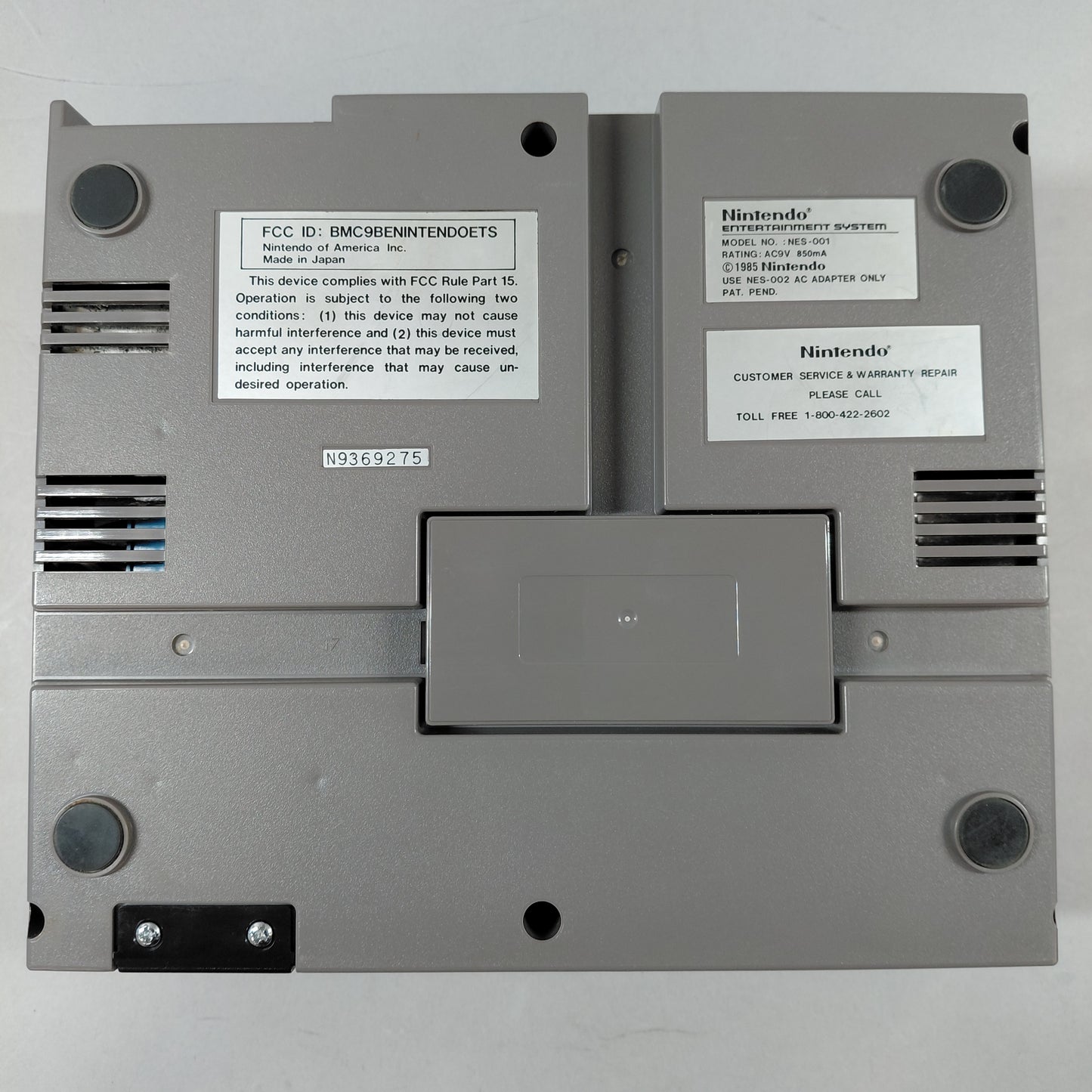 Nintendo Entertainment System NES NES-001 Gray W/13 Games