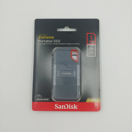 New SanDisk Portable Extreme Portable SSD 1TB USB 3.0 External SSD N/A