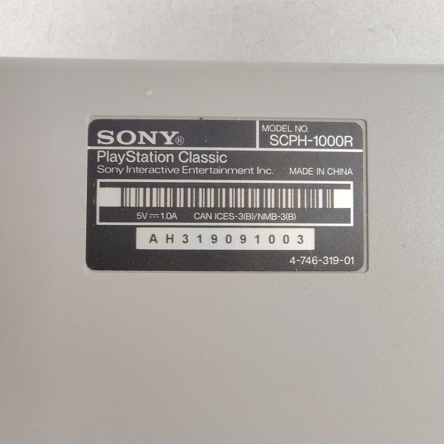 Sony PlayStation 1 PS1 Gray Console Gaming System SCPH-1000R