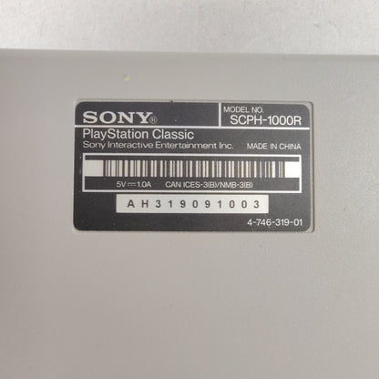 Sony PlayStation 1 PS1 Gray Console Gaming System SCPH-1000R