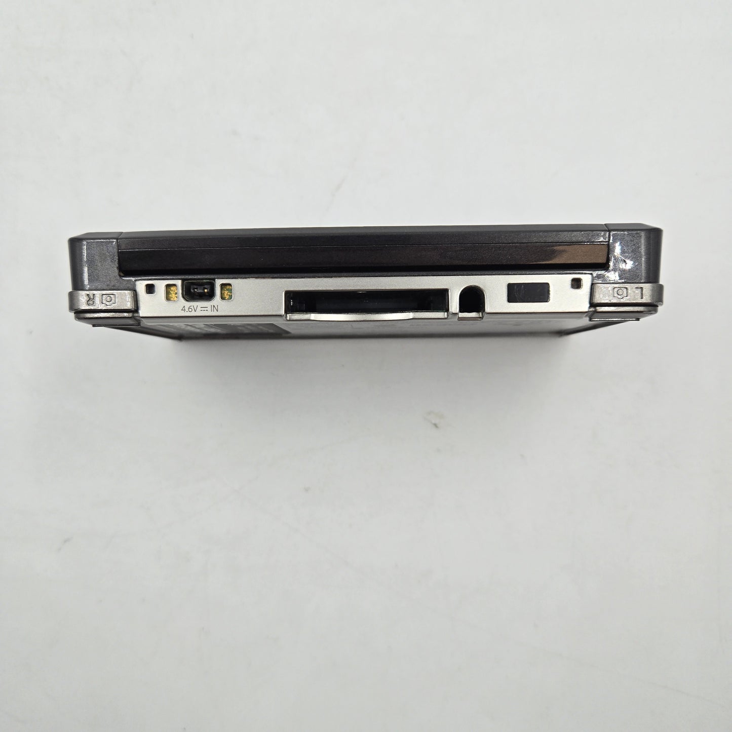 Nintendo 3DS Handheld Game Console CTR-001 Clear Black Missing Backplate