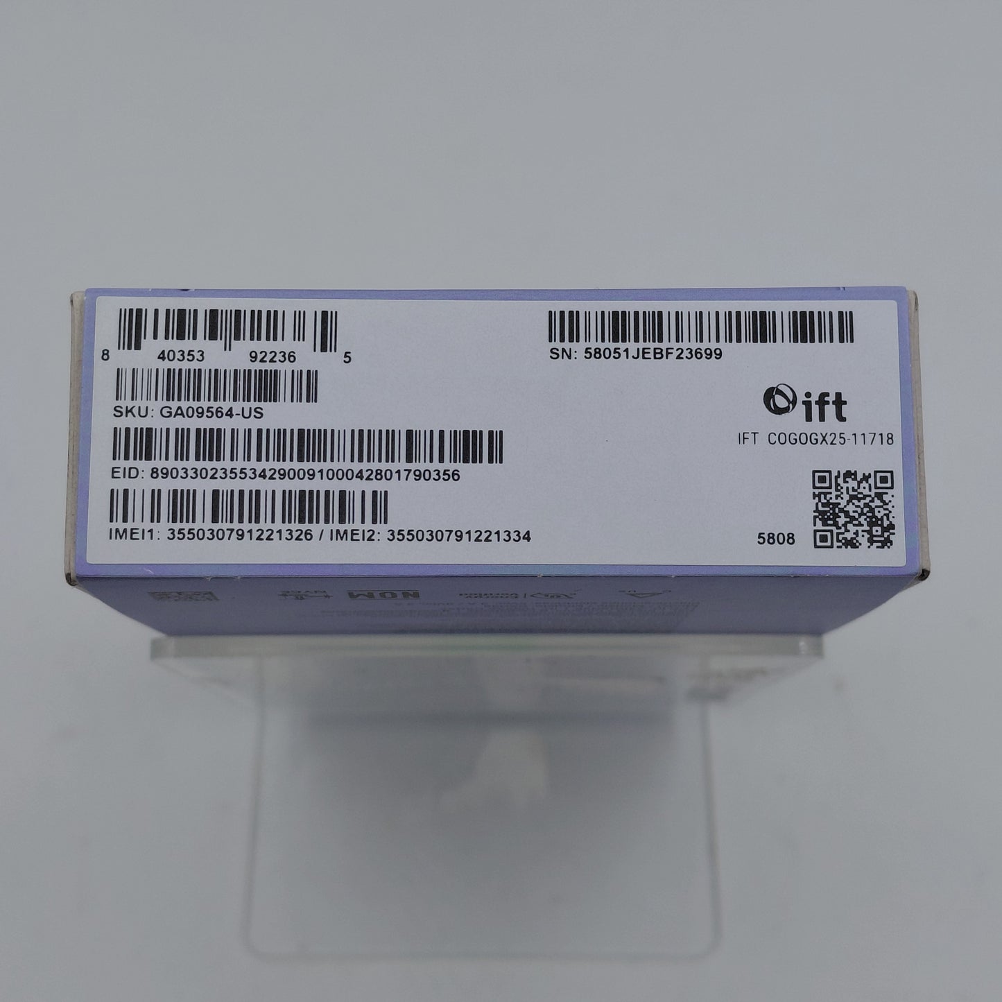 New Factory Unlocked Google pixel 9a 128GB iris GXQ96