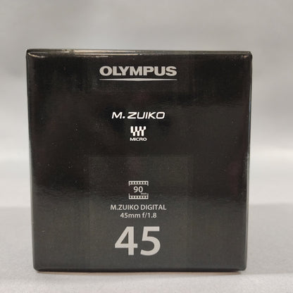 Open Box Olympus 45mm f/1.8 45mm f/1.8 For Olympus M4/3 Mount