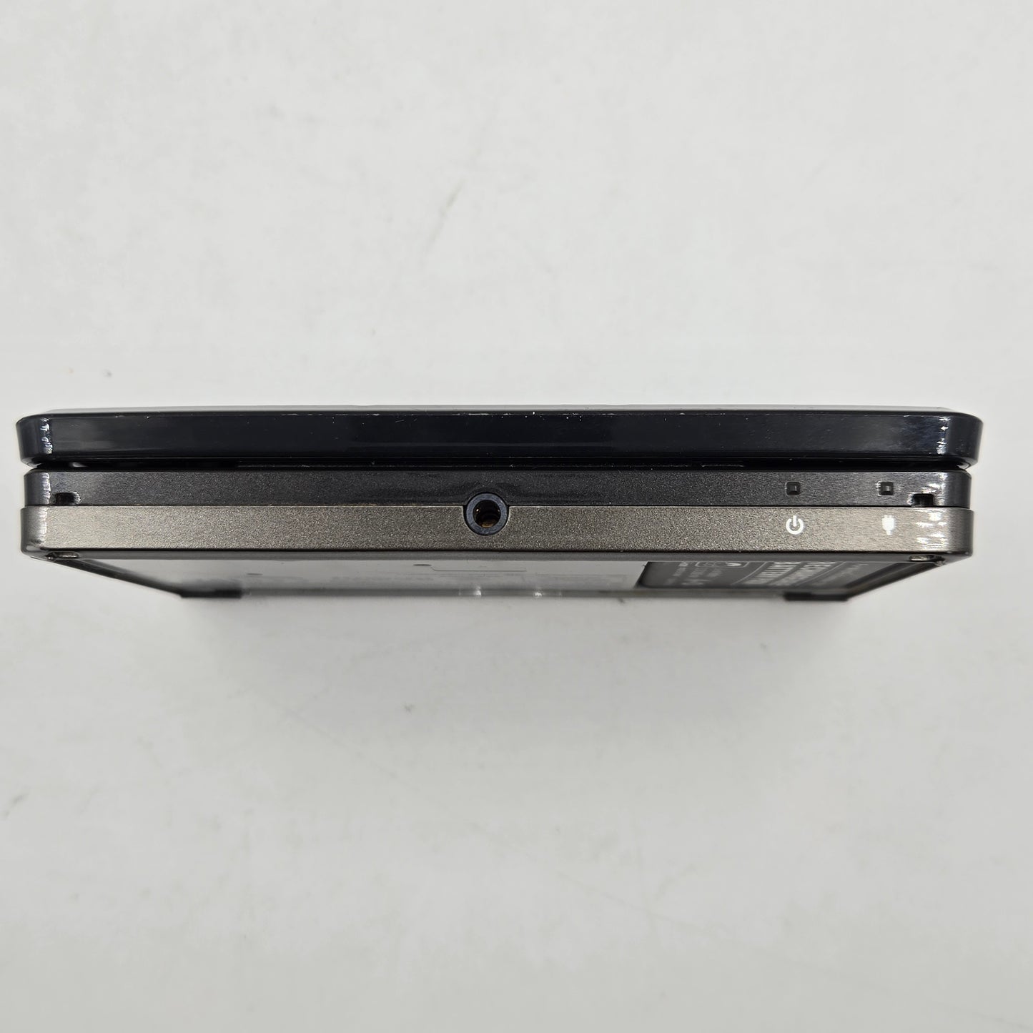 Nintendo 3DS Handheld Game Console CTR-001 Clear Black Missing Backplate