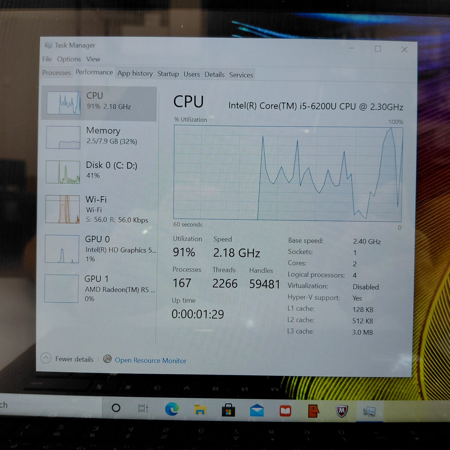 Lenovo IdeaPad Flex 4-1470 14" i5-6200U 2.3GHz 8GB RAM 256GB Radeon R5 M430