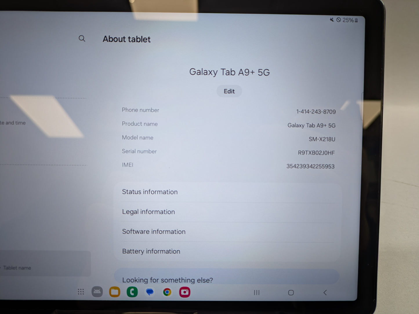 T-Mobile Samsung Galaxy Tab A9+ 8.7" 64GB Black SM-X218U