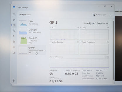 Dell Latitude 5400 14" i5-8365U  1.9GHz 8GB RAM 128GB SSD