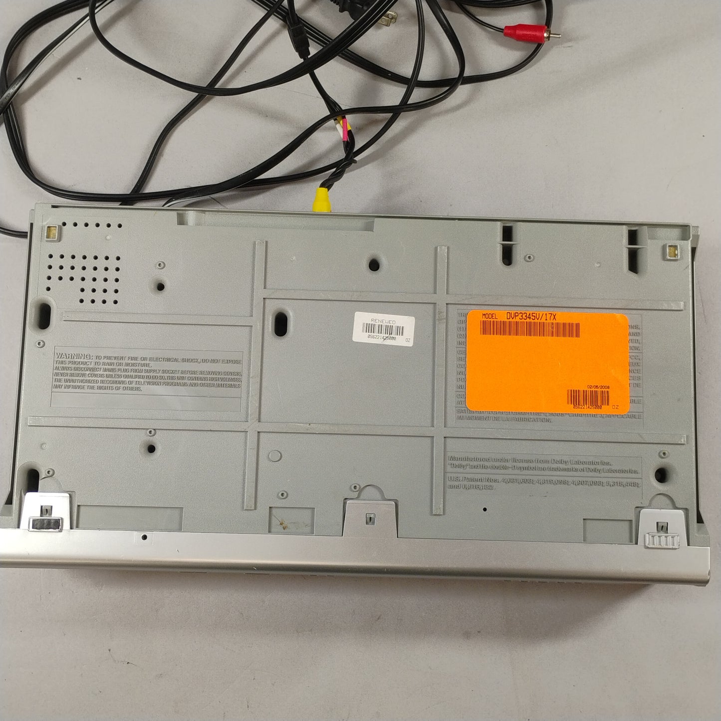 Philips DVP3345V VCR