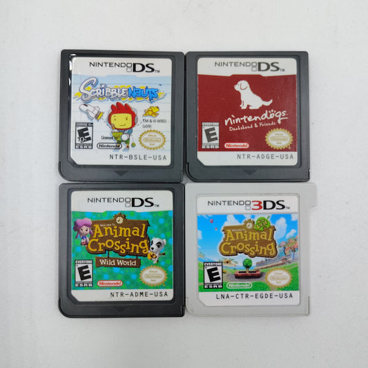 Lot of 4 Nintendo DS Games