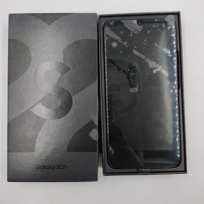 New Open Box AT&T Samsung Galaxy S22 Plus 128GB SM-S906U Absolute Black