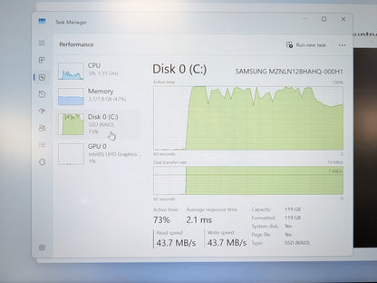 Dell Latitude 5400 14" i5-8365U  1.9GHz 8GB RAM 128GB SSD