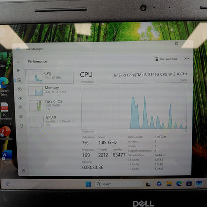 Dell Latitude 3310 13.4" i3-8145u 2.1GHz 8GB RAM 128GB SSD