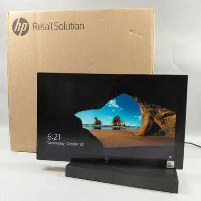 New HP Engage One Pro AIO System 15.6" i5-10500E 3.1GHz 16GB RAM 256GB SSD