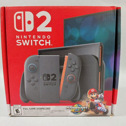 Nintendo Switch 2 BEE‑001 Black W/DonkeyKong Bananza, Super Mario Party & Camera