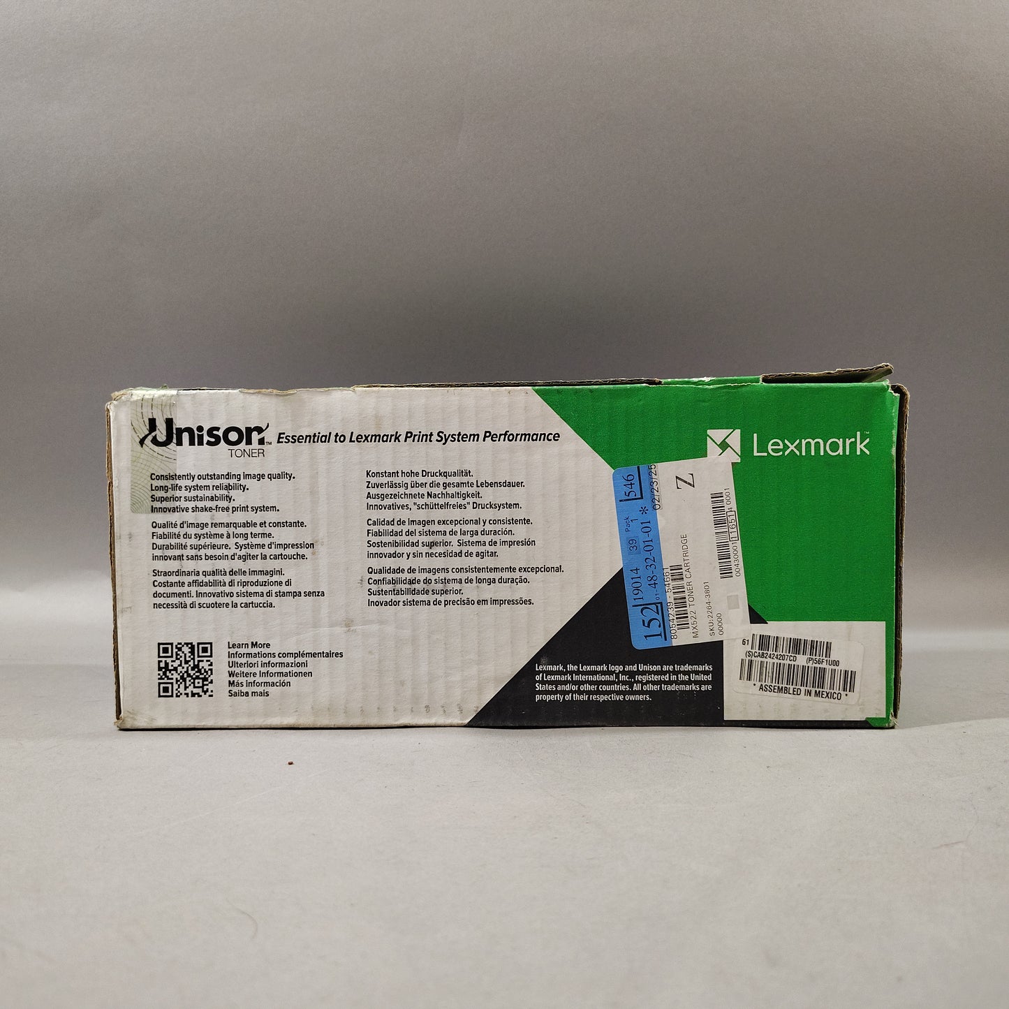 New Lexmark Unison Toner Cartridge 56F1U00