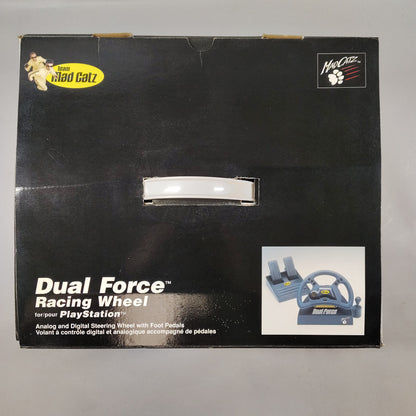 Dual Force Racing Wheel For Playstation