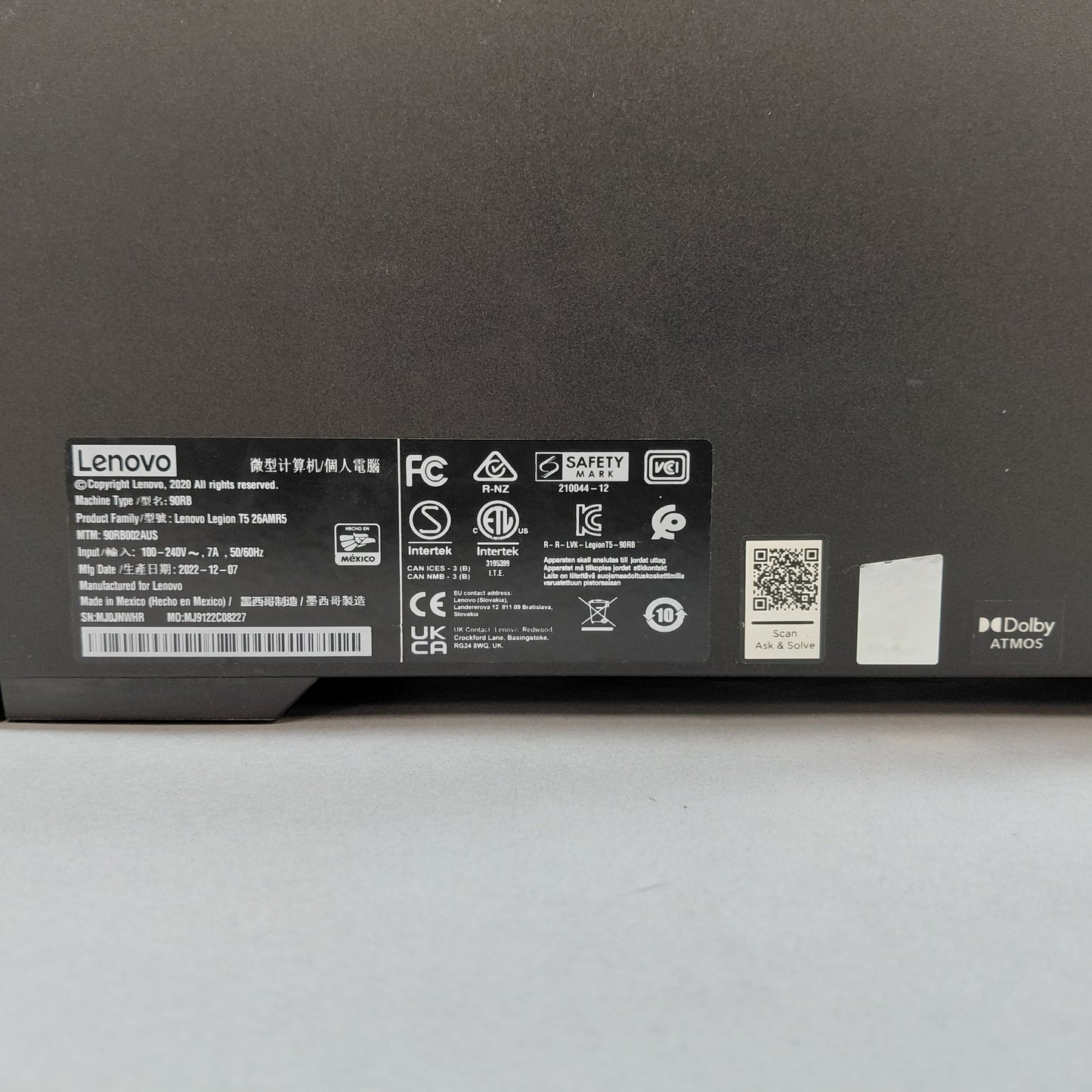 CyberPower iSeries Ryzen 7 5800 3.40GHz 32GB RAM 1TB HDD Nvidia GeForce RTX 3060