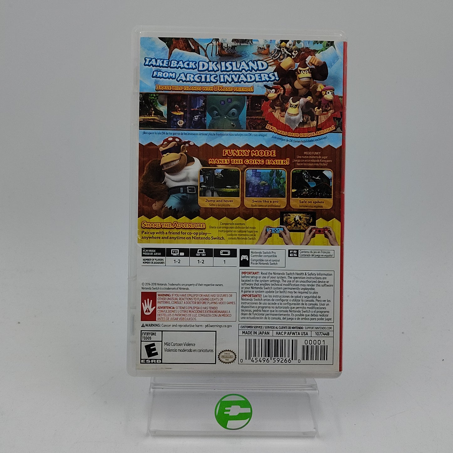 Donkey Kong Country Tropical Freeze (Nintendo Switch, 2018)
