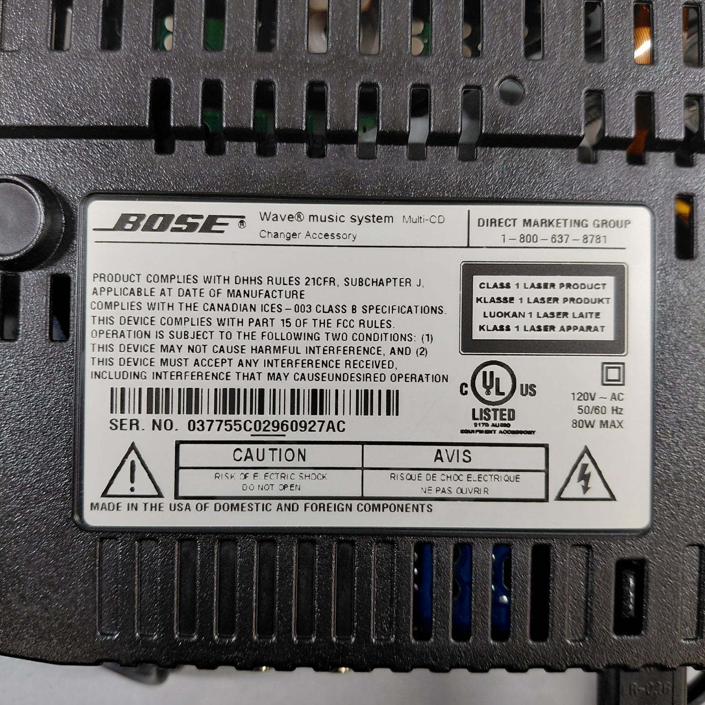 Bose Wave Music System CD Player