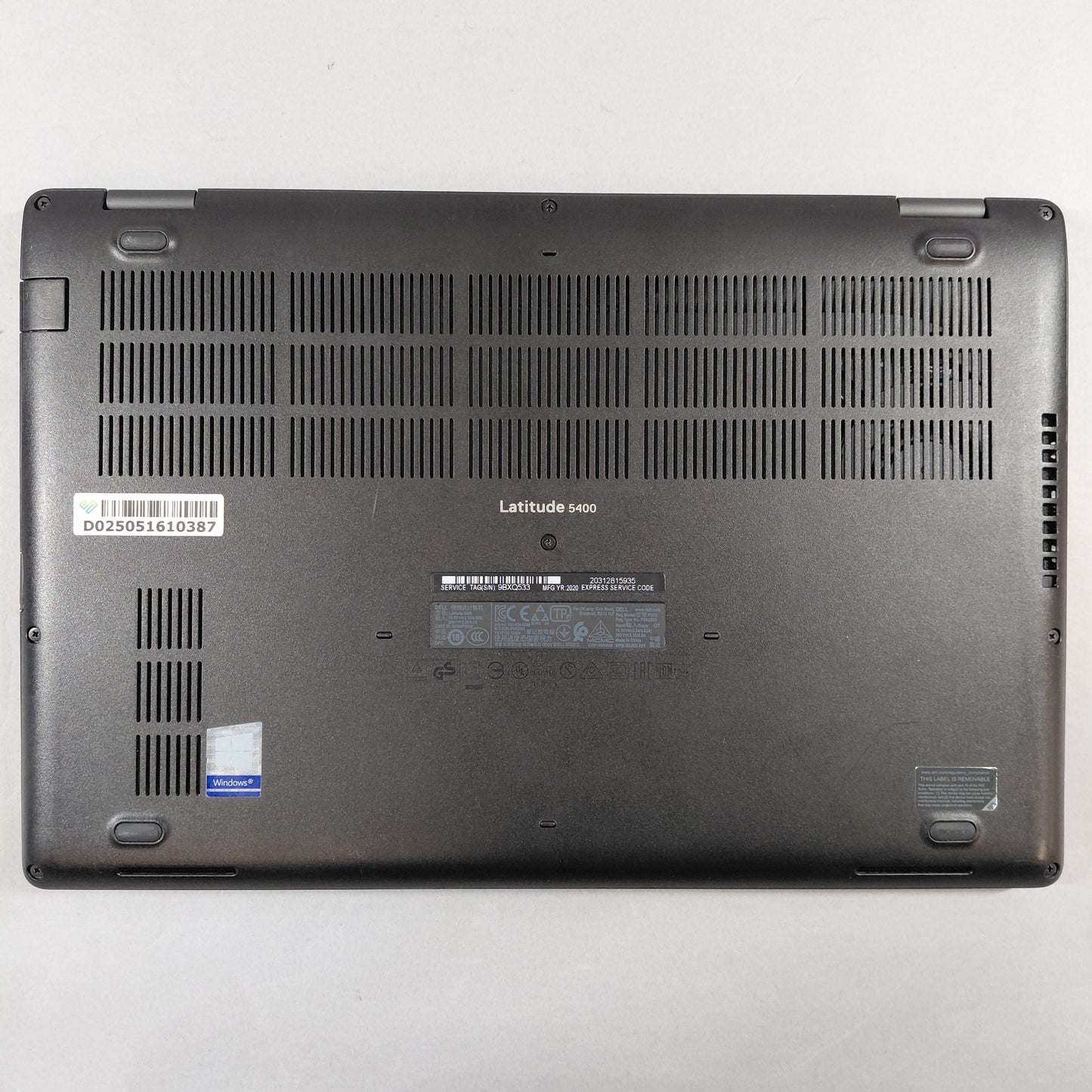 Dell Latitude 5400 14" i5-8365U  1.9GHz 16GB RAM 500GB SSD