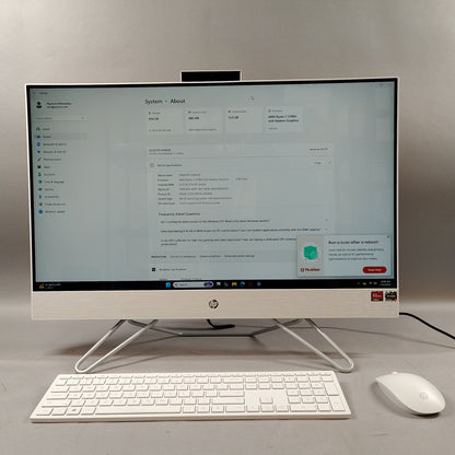 HP AIO 27" Ryzen 7 2.30GHz 12GB RAM Radeon Graphics