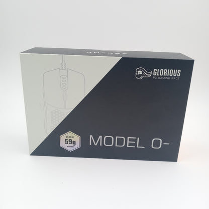 New Glorious  Model O- Glossy 59g White Wired Gaming Mouse ‎GOM-GWHITE