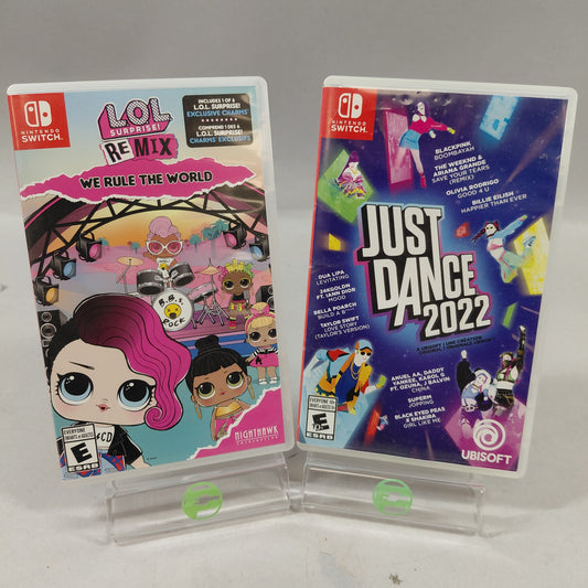 Lot of 2 Nintendo Switch Games