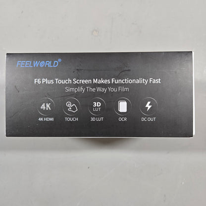 New FeelWorld F6 Plus 4K On-Camera-Monitor