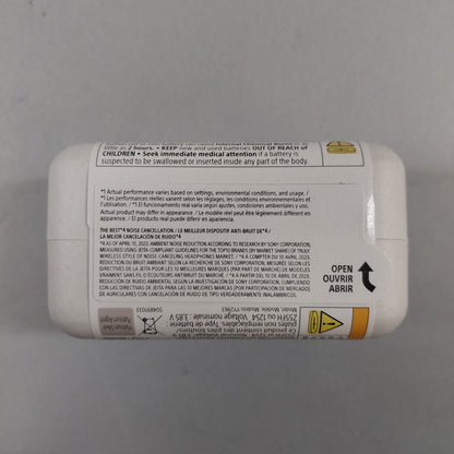 New Sony WF-1000XM5 Noise Cancelling Wireless Earbuds  White