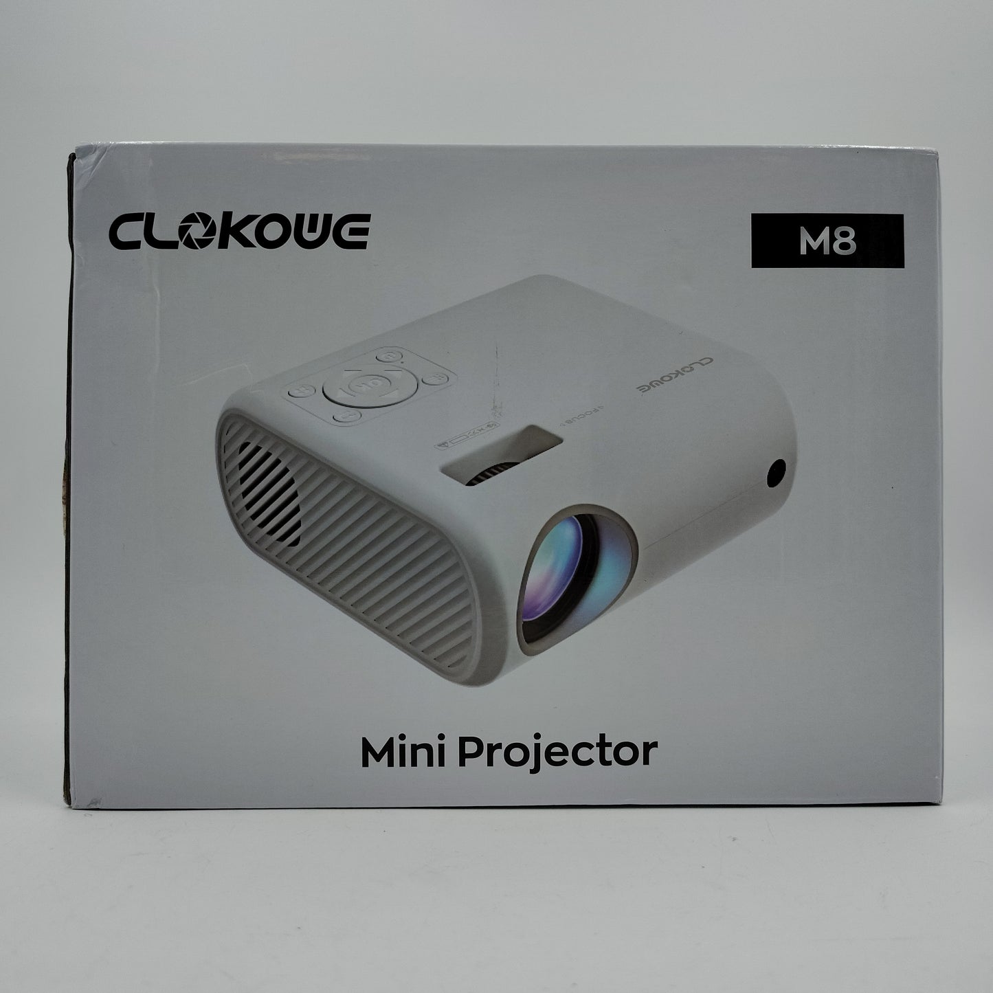 New Clokowe M8 Mini Projector X0047Z8O5D