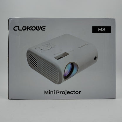 New Clokowe M8 Mini Projector X0047Z8O5D