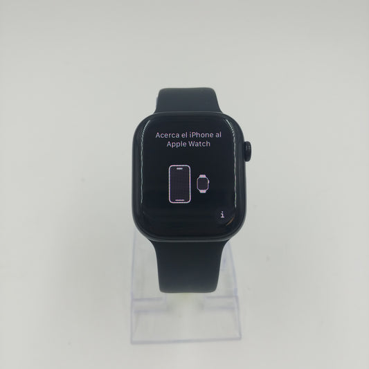 GPS Only Apple Watch Series 10 46MM Black Aluminum Black Sport Band