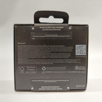 New Samsung Galaxy Buds3 Pro SM-R630 Noise Cancelling Bluetooth Earbuds black