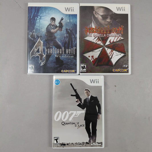 Lot of 3 Nintendo Wii Games